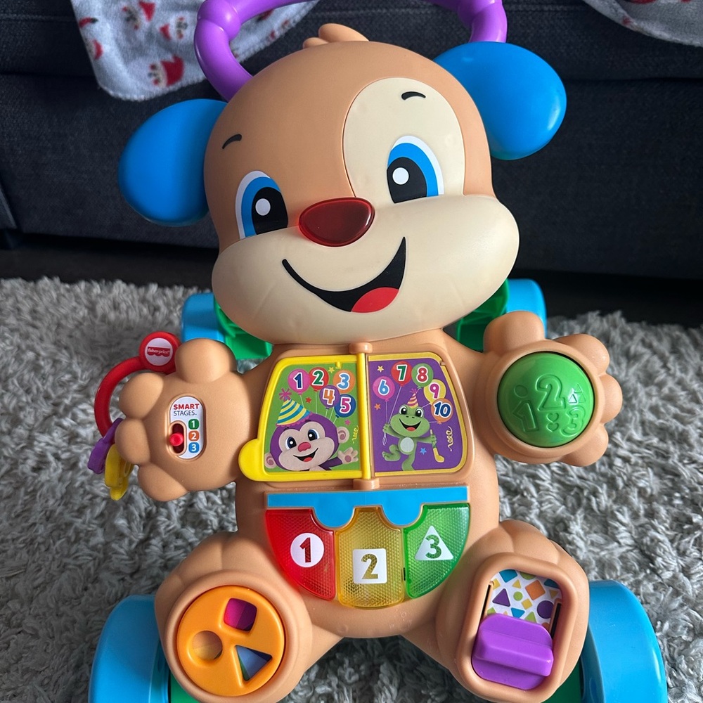 Fisher-Price Colorful Puppy Activity Walker